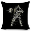 Axyaa Astronaut Sports Cushion: Fun Home Decor for Kids Room, Planet & Music Theme