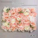 Axyaa Silk Floral Wedding Decor Petal Flower Wall Party Backdrop Display