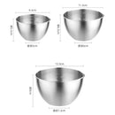 Axyaa Stainless Steel Large-capacity Mixing Bowl for Kitchen Utensils