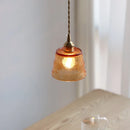 Axyaa Vintage Brass LED Pendant Lamp for Bedroom Bar Dining Table Lighting