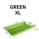 Axyaa Large Rectangular Skewer Tray for BBQ and Fried Skewers