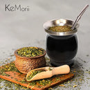 Axyaa Stainless Steel Yerba Mate Cup Set with Bombillas & Cleaning Brush