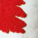 Axyaa Christmas Embroidered Pillow Cover Set - Elegant Holiday Decor for Home