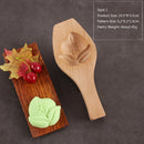 Axyaa Wood Cake & Mooncake Mold: Eco-Friendly Animal Flower Pastry Multilattice Mold