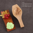 Axyaa Eco-friendly Wood Cake Mold - Multi-lattice Animal Flower Mooncake Pastry Mold