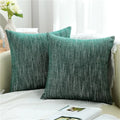 Axyaa Chenille Pillow Cover 45x45cm Decorative Throw Pillowcase for Sofa, Soft Luxury Texture