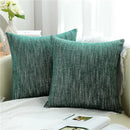 Axyaa Chenille Pillow Cover 45x45cm Soft Luxury Throw Cushion for Living Room Sofa