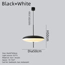 Axyaa Nordic LED Pendant Light Saucer Design for Indoor Decor Fixture