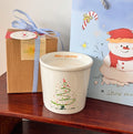 Axyaa 2024 Christmas Tree Ceramic Mug 10oz Couple Cup Water Cup Gift Cup