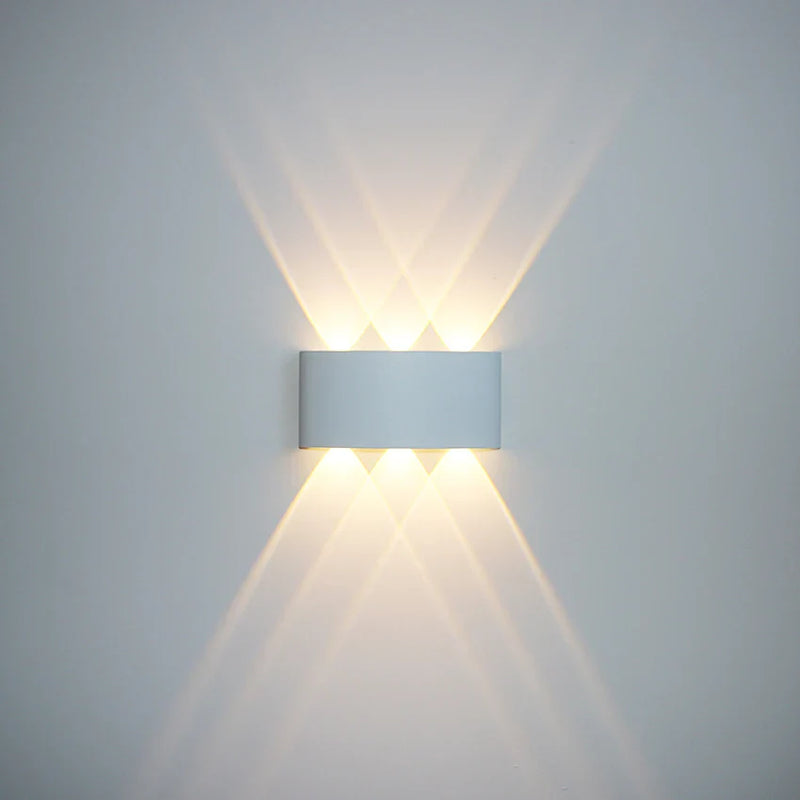 Axyaa Waterproof Outdoor LED Wall Lamp - Aluminum Up Down Wall Light