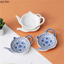 Axyaa Ceramic Pot Seasoning Dish Set - Creative Tableware for Tea, Dim Sum, Snacks
