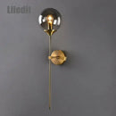 Axyaa Modern Nordic Glass Ball Wall Sconce Lighting for Home Decor