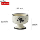 Axyaa Ceramic High Footed Dessert Bowl for Molecular Cooking and Molecular Gastronomy