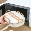 Axyaa Stainless Steel Bento Lunch Box Set with Insulated Bag