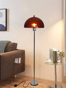 Axya Retro Acrylic Floor Lamp Colorful Lampshade Living Room LED Lights