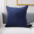 Axyaa Soft Plush Velvet Cushion Cover in Various Colors 45x45
