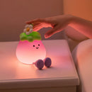 Axyaa Silicone Eggplant Night Light: Dimmable, Rechargeable, Touch Control