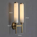 Axyaa Black Copper LED Wall Sconce for Foyer, TV Background, Bedroom
