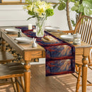 Axyaa Autumn Forest Sunshine Table Runner for Dining Room