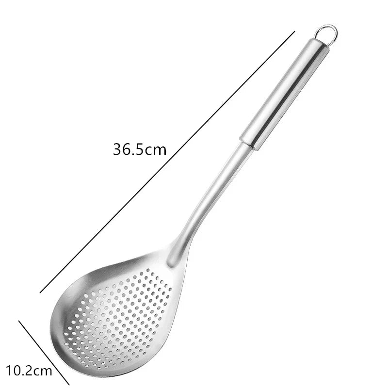 Axyaa Stainless Steel Hot Pot Colander Spoon for Efficient Cooking