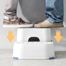 Axyaa Kid Step Stool Non-Slip Pads Ottoman Potty Training Safety Stool