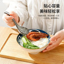 Axya Long-Handled Ceramic Soup Spoons Set for Stylish Dining Experience