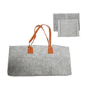 Axyaa Felt Cloth Stroller Bag: Large Capacity, Luxury PU Leather, Carrying Handle