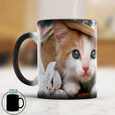 Axyaa Color Changing Cat Lover Coffee Mug 11oz Ceramic Birthday Gift