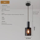 Axyaa Retro Industrial Chandelier Pendant Lamp for Cafe Restaurant Bar Lighting