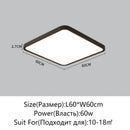 Axyaa LED Ceiling Light: Remote Dimming Modern Fixture for Home Decor