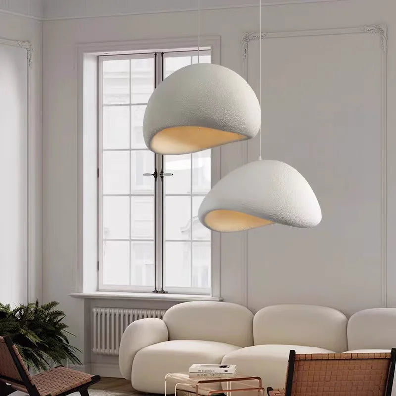 LED Chandelier Wabi Sabi Pendant Lights by Axyaa for Modern Home Decor