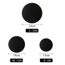 Axyaa Round Aluminum Outdoor Waterproof Wall Lamp for Garden, Porch, and Balcony