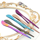 Axyaa Gold Butter Knife Set Stainless Steel Cheese Spreaders Cutlery Flatware Tool
