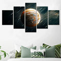 Axyaa Jupiter Canvas Wall Art for Home Decor