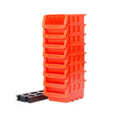 Axyaa 8-Piece ABS Tool Box Set for Workshop and Garage Organization