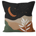 Geometric Sun & Moon Pattern Pillow Covers by Axyaa - Sofa, Bedroom, Car Decor