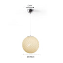 Axyaa Nordic Lollipop Glass Pendant Chandelier LED Light for Dining Bedroom Restaurant