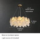 Axyaa Cloud Glass Pendant Light for Cozy Spaces