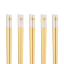 Axyaa Colorful Hearts Chopsticks Set - Non-Slip Reusable Japanese Sushi Kitchen Tools
