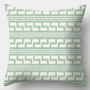 Axyaa Geometric Texture Cushion Cover 45x45cm Polyester Decorative Pillow Cover