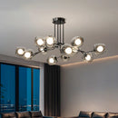 Axyaa LED Pendant Chandeliers for Modern Home Decor & Indoor Lighting