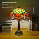 Axyaa Stained Glass Table Lamp for Luxurious Home Decor
