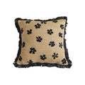 Axyaa Vintage Floral Cushion Cover with Tassels