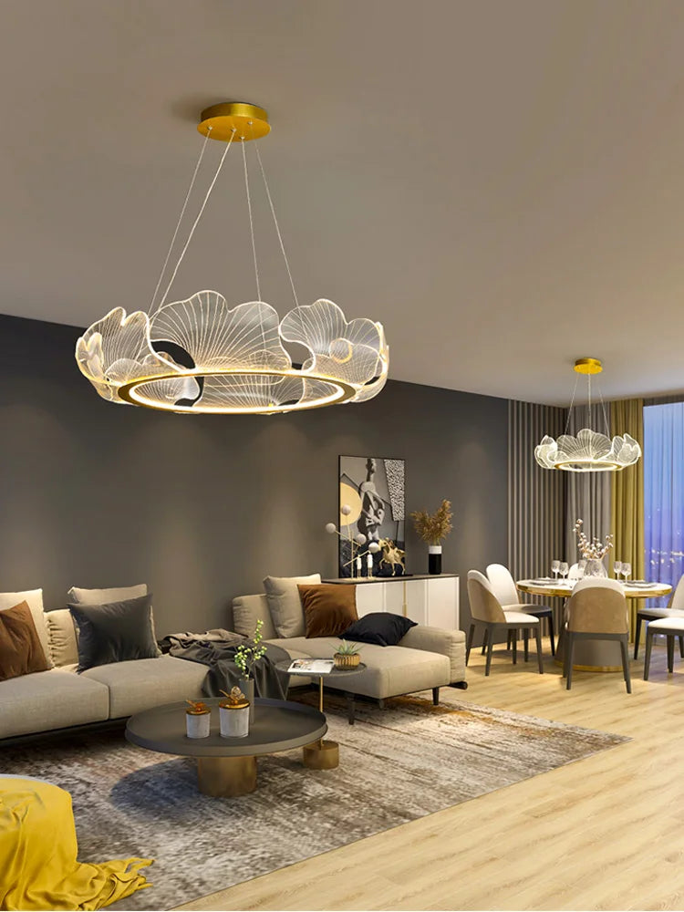 Nordic Style LED Pendant Chandelier for Modern Home Decor by Axyaa