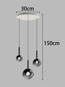 Axyaa Modern LED Pendant Light Chandeliers for Living Room
