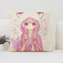 Axyaa Anime Pillow Covers for Sofa, Car, or Sleeping Pillows - 50x50 Decorative Cushion Cover