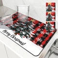 Axyaa Absorbent Coffee Drying Mat - Anti-Slip Placemat for Table Decoration