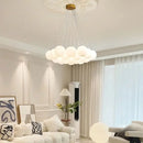Axyaa Glass Ball Chandelier Pendant Light for Modern Minimalist Home