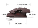 Axya Rotating Sushi Plate Snack Rack Wooden Stand Tray Sashimi Container