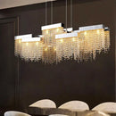 Axyaa Modern Ceiling Chandelier Indoor Lighting Fixture for Dining & Living Room